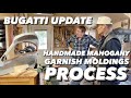 BUGATTI UPDATE: MAHOGANY GARNISH MOLDINGS FOR THE DOOR WINDOWS