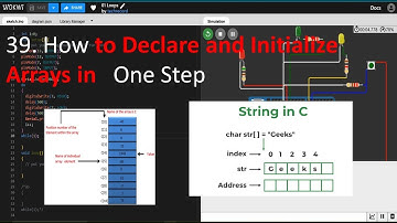 39  How to Declare and Initialize Arrays in One Step