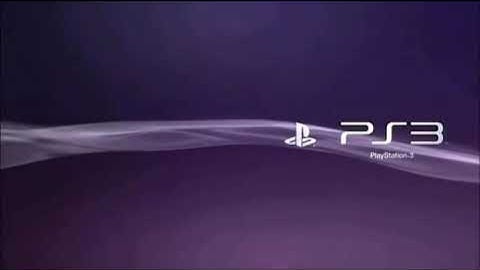 PlayStation 3 Súper Slim Startup (2007)