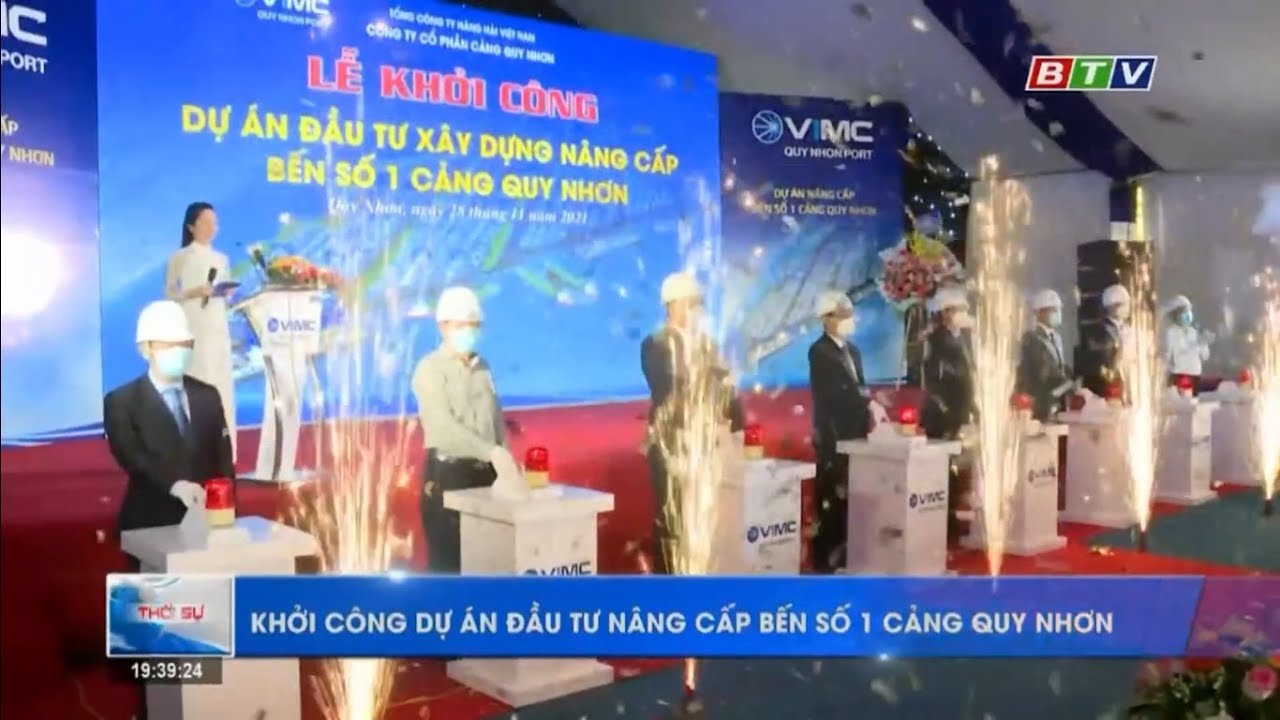 Khởi công dự án đầu tư xây dựng nâng cấp bến số 1 Cảng Quy Nhơn