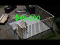 Time lapse 45000 big 28x32 ranch style garage   start to finish