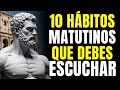 10 HÁBITOS ESTOICOS PARA EMPEZAR EL DÍA CON CONTROL MENTAL Y SABIDURÍA - ESTOICISMO PURO