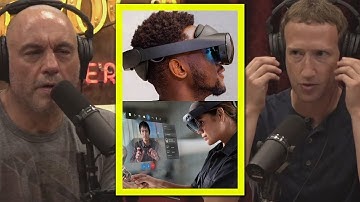 JRE | Rogan and Zuckerberg discuss the practical uses of (VR) and (AR) in real-world scenarios.