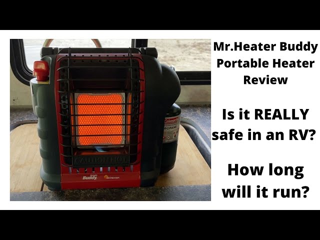 Mr. Heater Buddy Portable Propane Heater Review | Safe For Use In An RV? -  YouTube