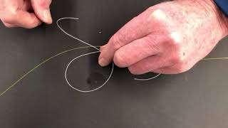 How to tie a Bobber Stop Knot