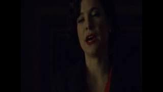 Hannibal threatens Alana in season 3 finale.