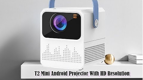 T2 Mini Android Projector With HD Resolution, Screen Mirroring at The Best PRICE😃 in Pakistan.