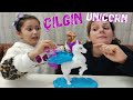 Crazy Unicorn Çılgın beyaz At Elif ile Eğlenceli Video #EvdeKal #SendeOyna #SendeYap