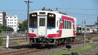 三陸鉄道リアス線　釜石駅発車の36-700形　Sanriku Railway Rias Line Kamaishi Station　(2020.8)