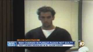 Man accused of leading officers on dangerous chase through El Cajon pleads not guilty