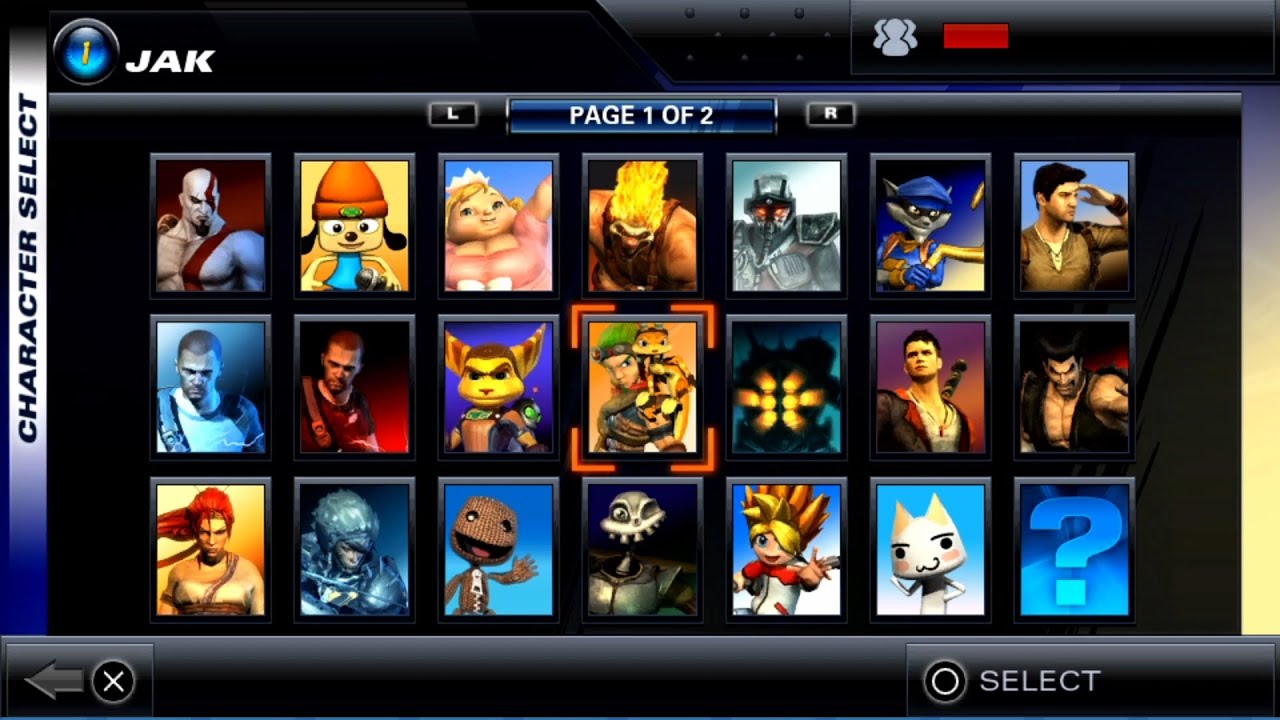impuls Lykkelig hoppe PlayStation All-Stars Battle Royale All Characters (Including DLC) [PS  Vita] - YouTube