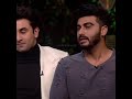 Ranbir kapoor kising with arjun kapoor by cinema