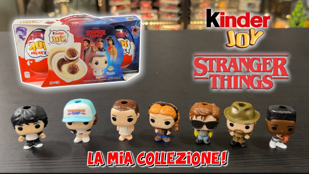 KINDER JOY STRANGER THINGS 2025! 💥 CHE FINE HA FATTO WILL?!? 😱
