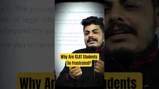 CLAT Students Are Frustrated 😤 Who Will Answer These Questions? #clat2027