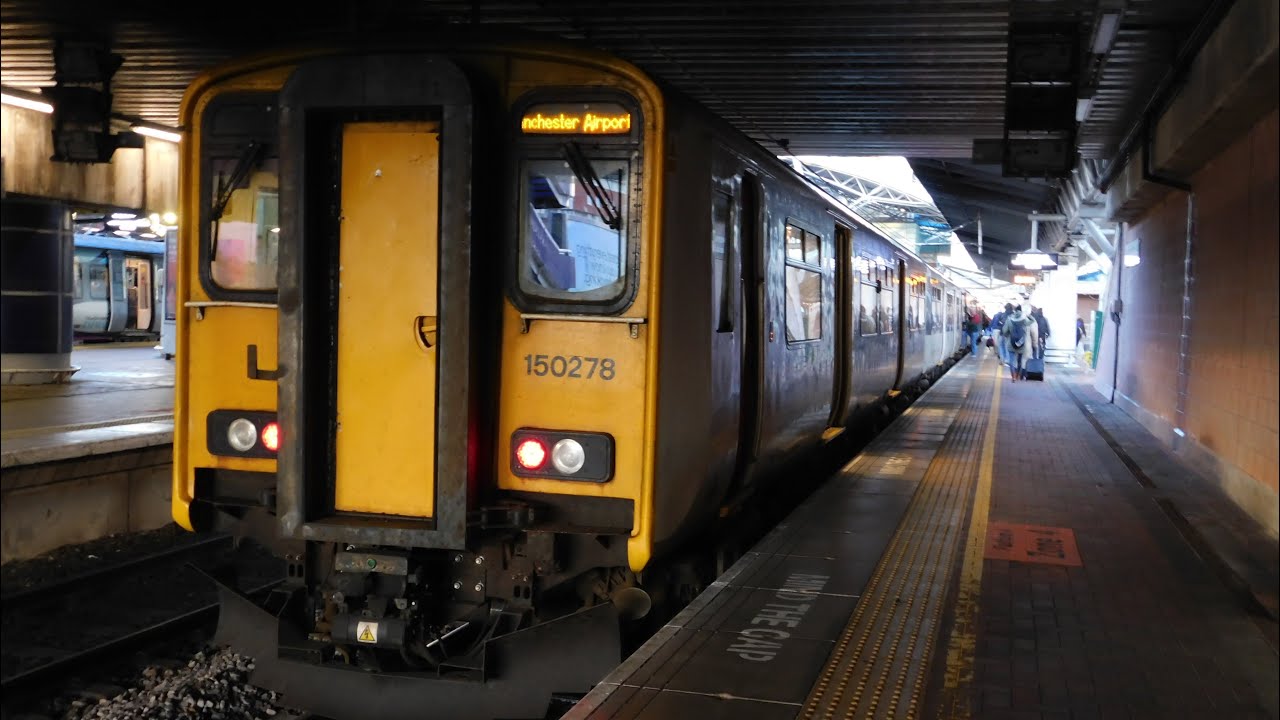 TFW 158838 & 150278 at Manchester Piccadilly 1H80 Holyhead to