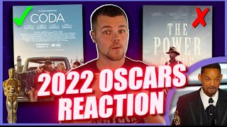 2022 Oscar Winners Live Reaction and Will Smith Moment