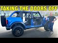 Ford Bronco Review | How to Remove the Doors and Top From Our New 2021 Bronco