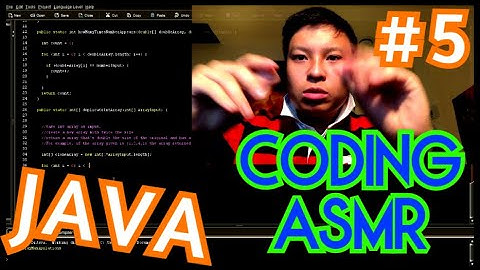 Lo Fi ASMR | Practicing Java Coding #5. whispering and keyboard typing sounds