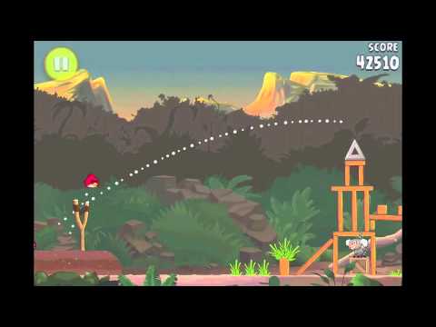 Angry Birds Rio Banana #5 Walkthrough Level 12 (3-12)