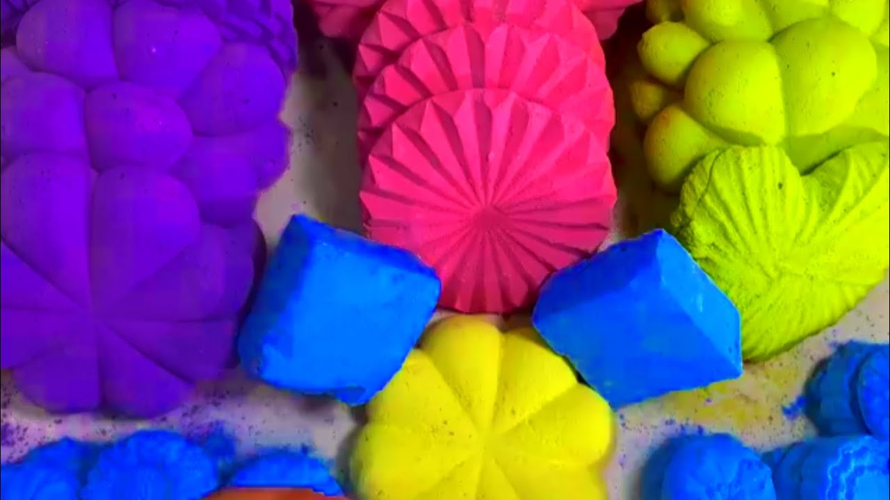 multiple colours chalk deep colour 💜💙🩷💚🧡 