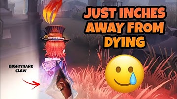 When The Cipher Pop almost Kills You | Identity V