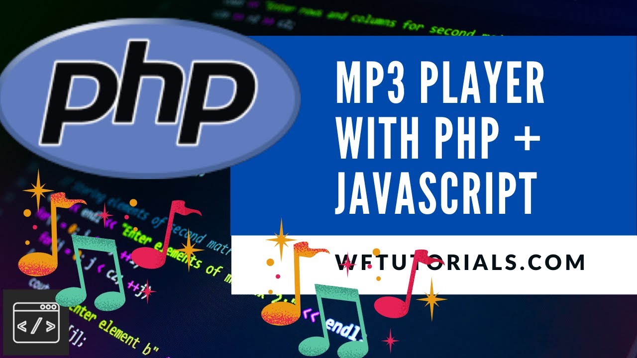 BUILD A MP3 PLAYER WITH PHP AND JAVASCRIPT SCRIPT Tutorial - YouTube