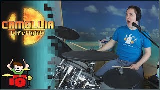 Camellia - SSBU Lifelight Hardstyle Remix On Drums! -- The8BitDrummer