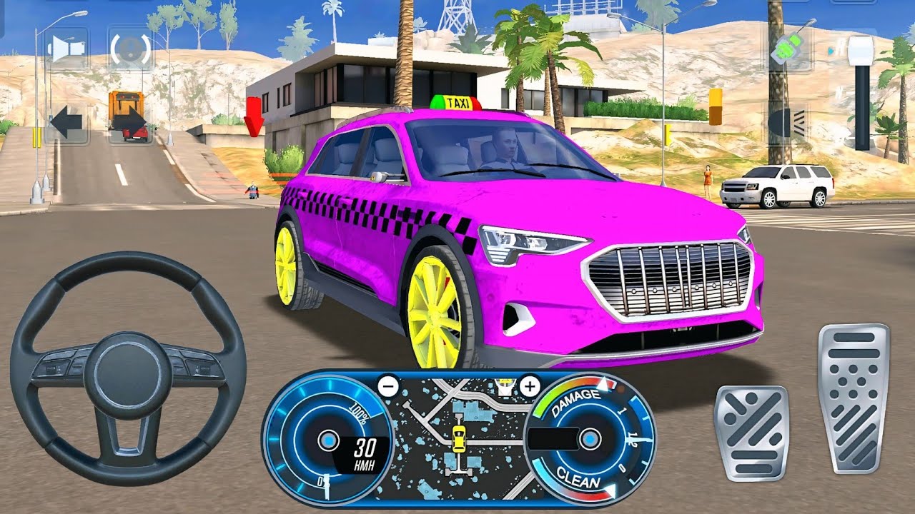 Taxi Simulator 2026 Gameplay - Custom SUV Taxi Driving in Desert City 🚕🔥
