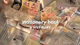 Stationery haul 🌷 back to school 2023 + giveaway, ft. Stationerypal