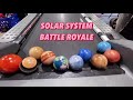 Solar system battle royale  treadmill racing 