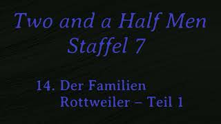 Two and a half men Staffel 7 14 - 17 ,tonspur , einschlafen