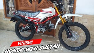 Finish Honda win sultan !