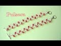 # DIY - Pulsera en blanco y rojo, San Fermin