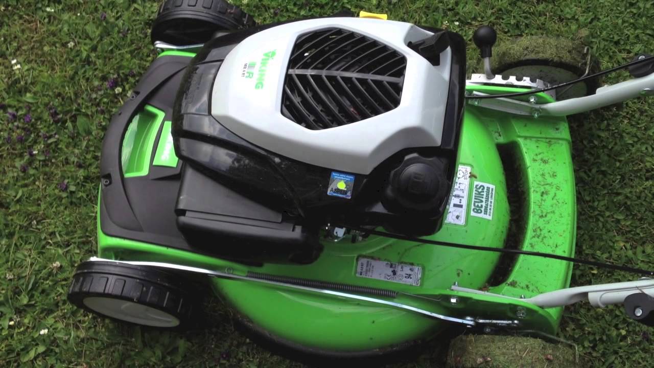 Emil Testar En Stihl Viking Mb 4 Rt Video 3 Youtube