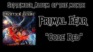 September Album of the Month - Primal Fear - "Code Red"
