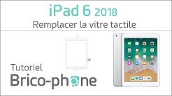 Tutoriel iPad 6 2018 : remplacer la vitre tactile