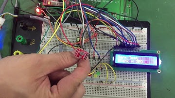 ATmega128(조도센서, LCD, LED)
