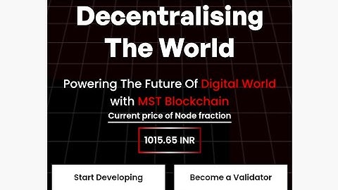 MST BLOCKCHAIN FRACTION PURCHASE AND UPCOMING PROJECTS