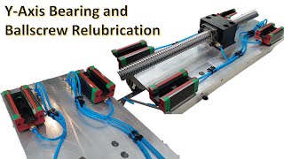 Diy Cnc Mill Y-Axis Ballscrew And Guide Relubrication