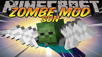Minecraft Zombe Mod Pack - Sun Mod Review