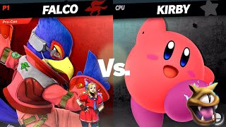 SSBU Requests 127 - Falco (Me) vs. Kirby (Level 9 CPU)