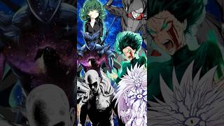 Saitama, Garou & tatsumaki Vs Dark Saitama, Lord Boros & Fubuki Who Is Strongest #shorts #saitama