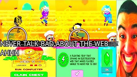 FUN RUN 3 ARENA WHY YOU NEVER TALK BAD ABOUT THE WEB 🕸️ MY BABY 🍼🍼#funrun3 @Dirtybitgames INSANE