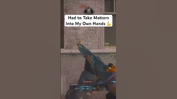 Had to Take Matters Into My Own Hands 💪 #shorts #warzone #callofduty #cod #blackops6 #warzone4 #bo6