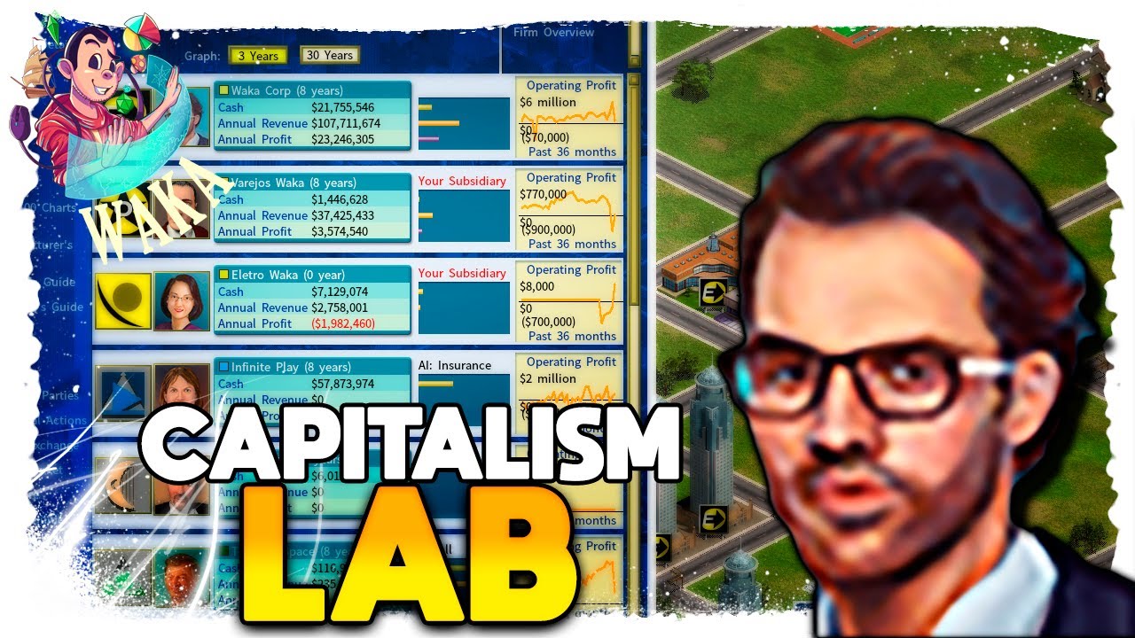 Waka BANK Capitalism Lab (2021) 08 Gameplay PT BR YouTube