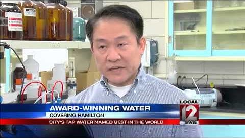 Hamilton's tap water named best in the world