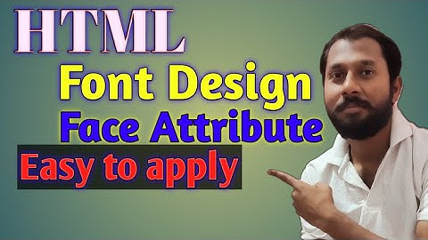 How to change font design in html webpage...In Hindi Part-11 must watch...