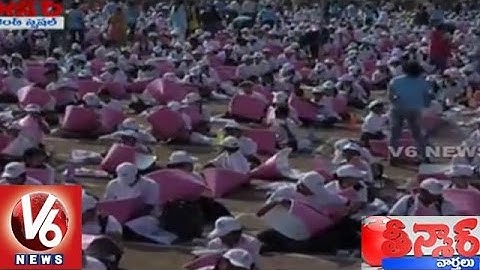 MH Students Attempt Guinness World Record In Solar Cooking | Bithiri Sathi | Teenmaar News