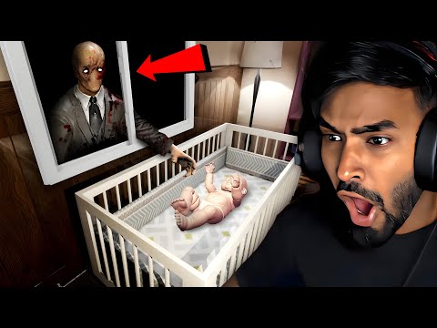 CAN I SAVE THE BABY FROM THIS GHOST || TECHNO GAMERZ HORROR GAME || TECHNO GAMERZ