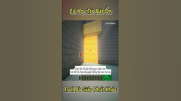 Cô Gái Đen Xì Xì Troll Bà Giáo Bất Lực 🤣- Tập 27 #shorts #minecraft